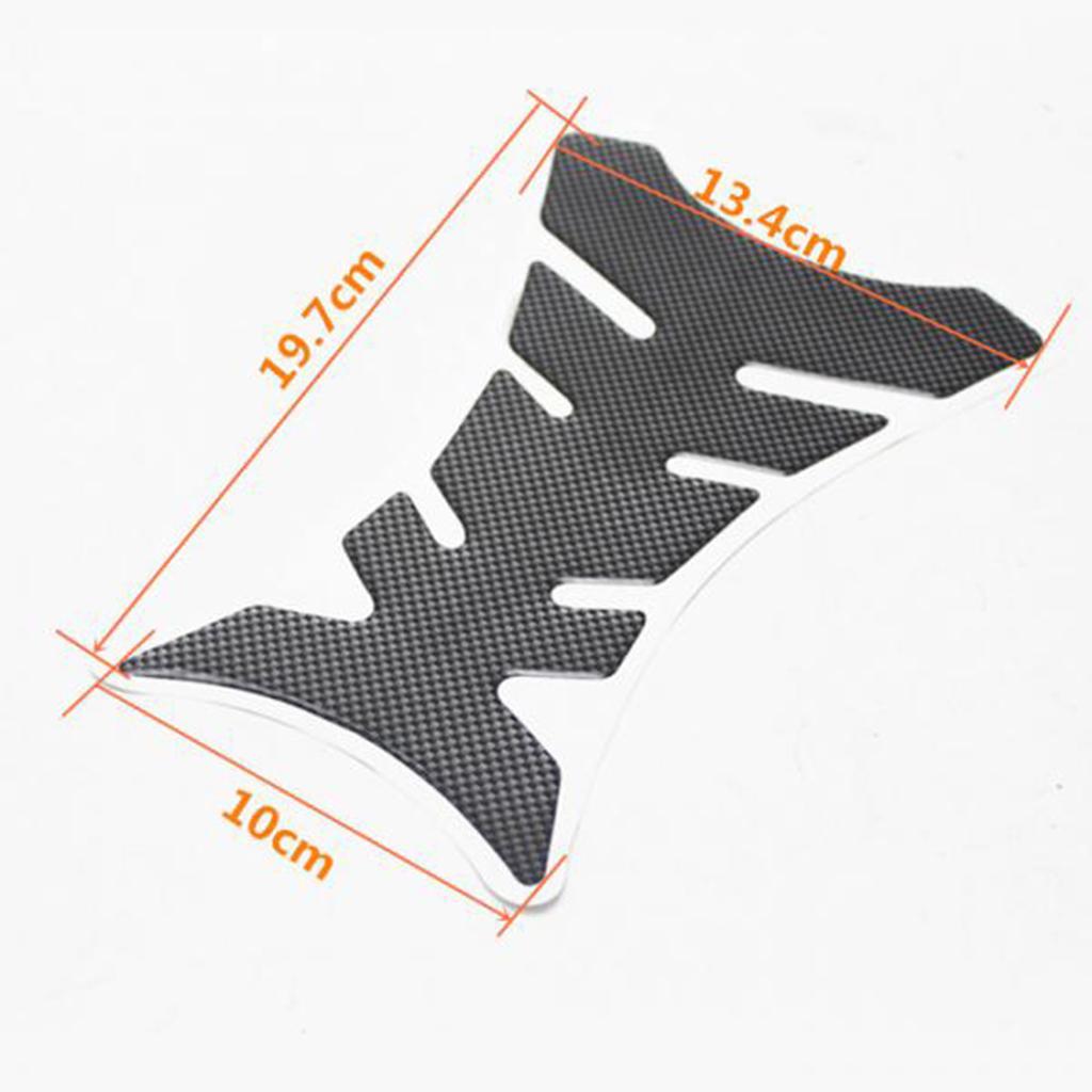 Universal Motorcycle Gas 3D Fuel Oil Tank Pad Fish Decal Sticker