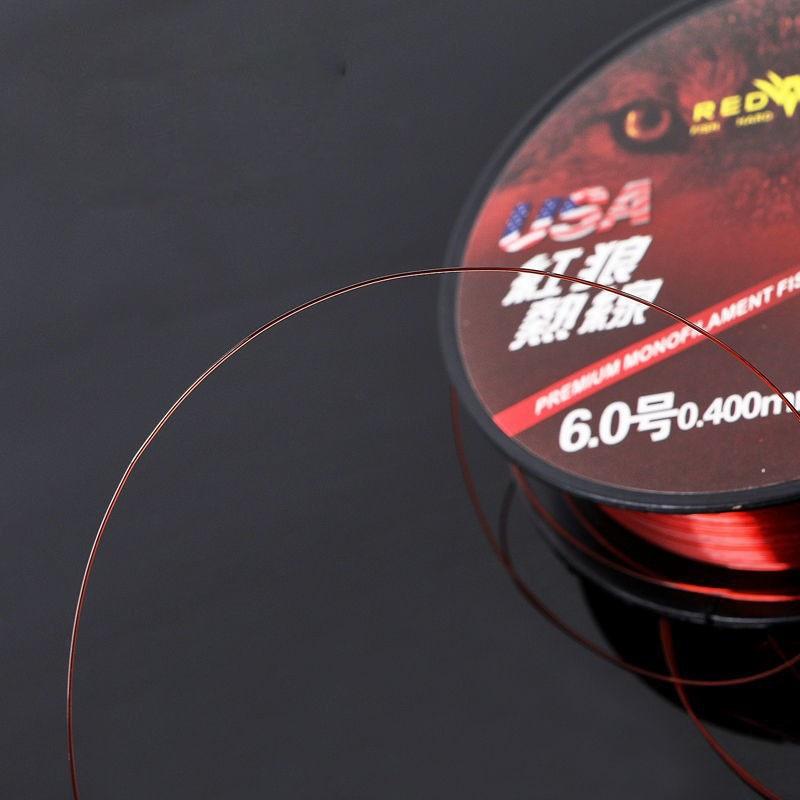 Cước trục câu đài REDWOLF 100m tàng hình Phukiencaulure25 dây cước câu cá giá rẻ, siêu bền, nhuộm theo công thức của mỹ
