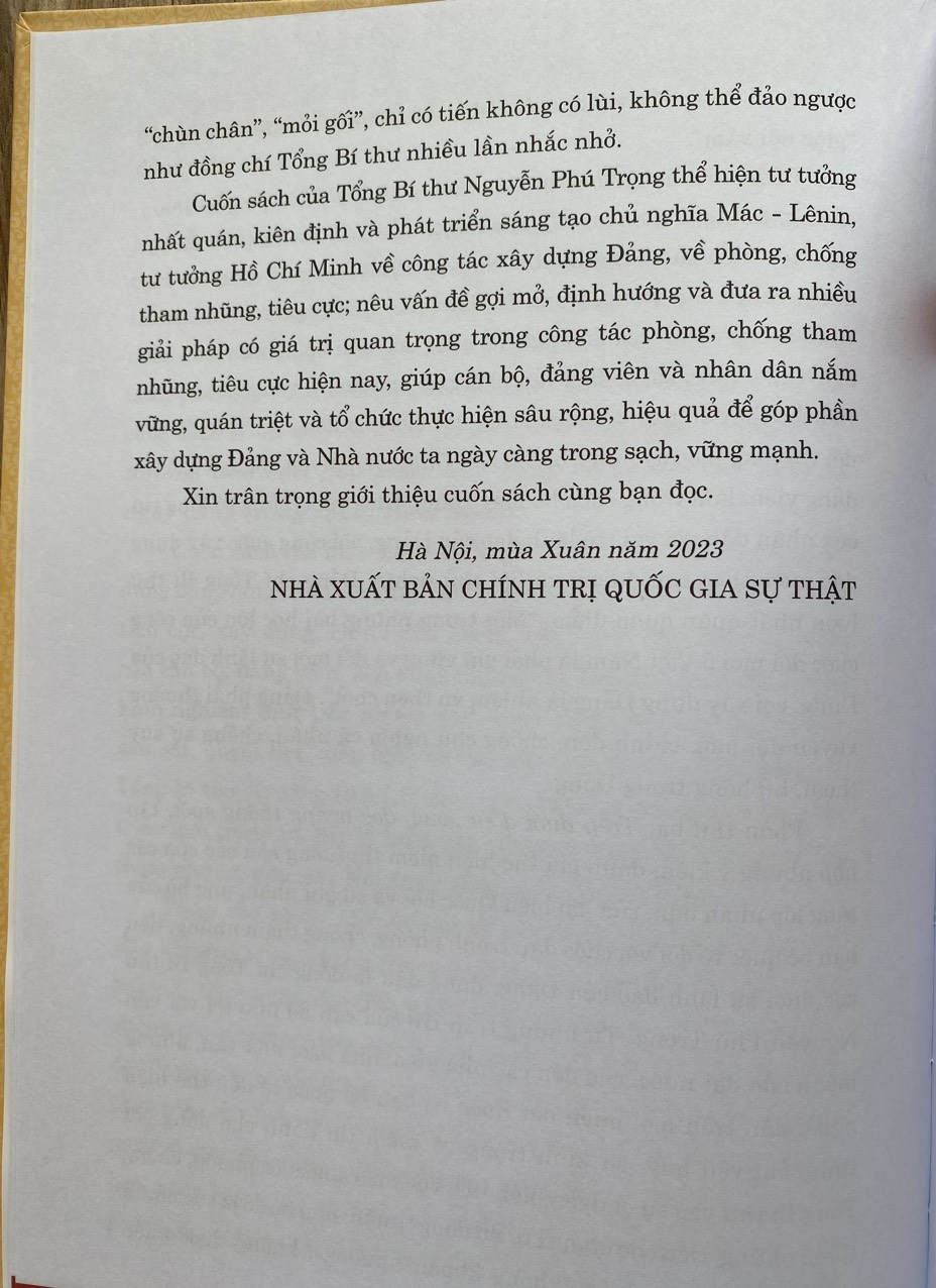 Kiên Quyết, Kiên Trì Đấu Tranh Phòng, Chống Tham Nhũng, Tiêu Cực, Góp Phần Xây Dựng Đảng Và Nhà Nước Ta Ngày Càng Trong Sạch, Vững Mạnh