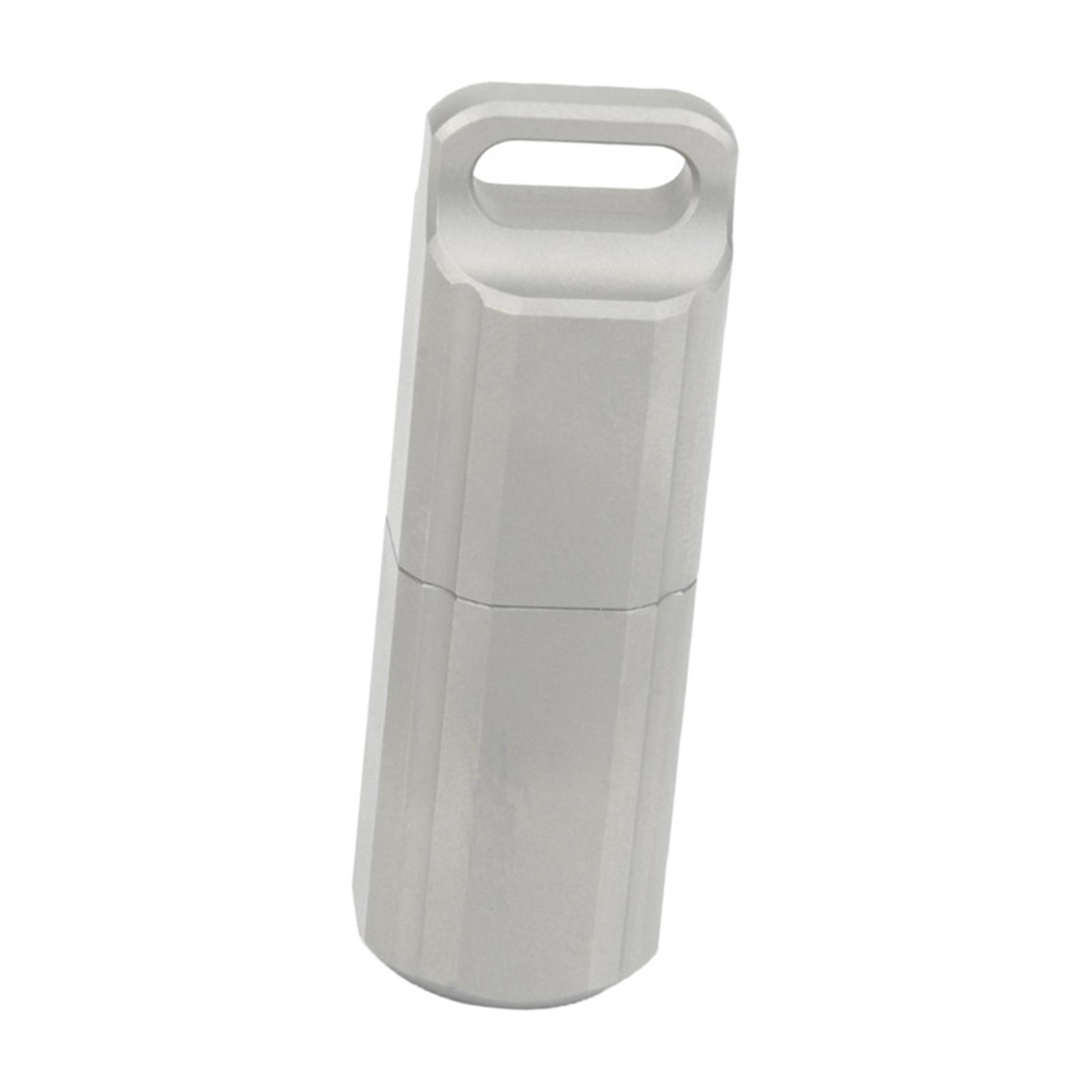 Mini Sealed  Case Capsule  Bottle  Holder  Box for Purse