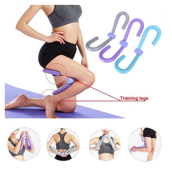 Dụng Cụ Tập Đùi - YOGA QG, Kẹp Tập Cơ Đùi, Gập Tay Chân, Hỗ Trợ Tập Gym, Yoga, Giúp Thu Gọn Bắp Tay, Vòng Đùi