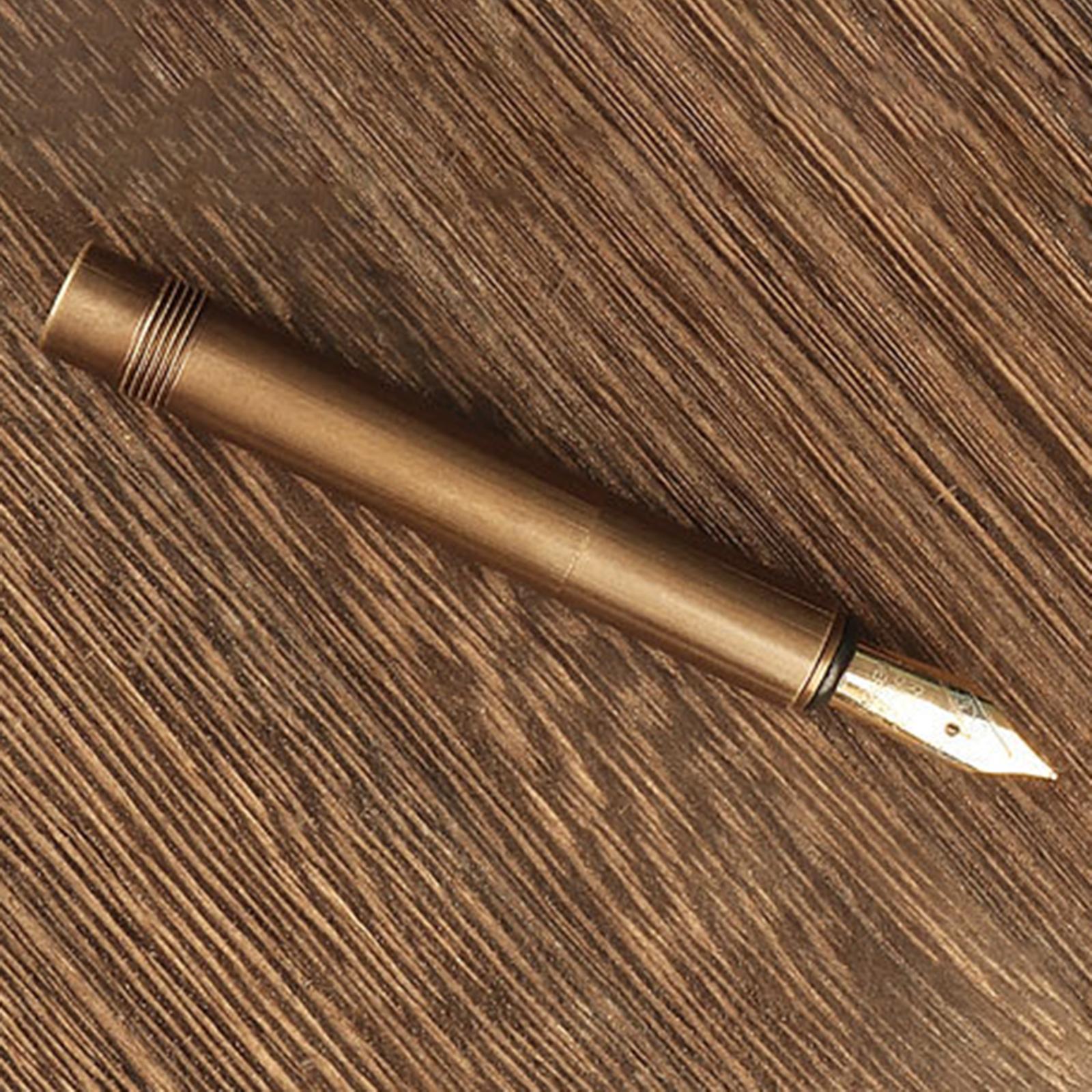 Fountain Pen Writting Pen Lightweight Premium Retractable Gifts Portable Mini Travels Pens Pockets Pen for Office Home Men Women