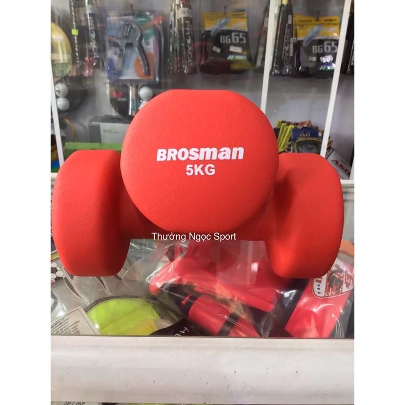 Tạ Sắt 5kg BROSMAN giá 1 cục tạ