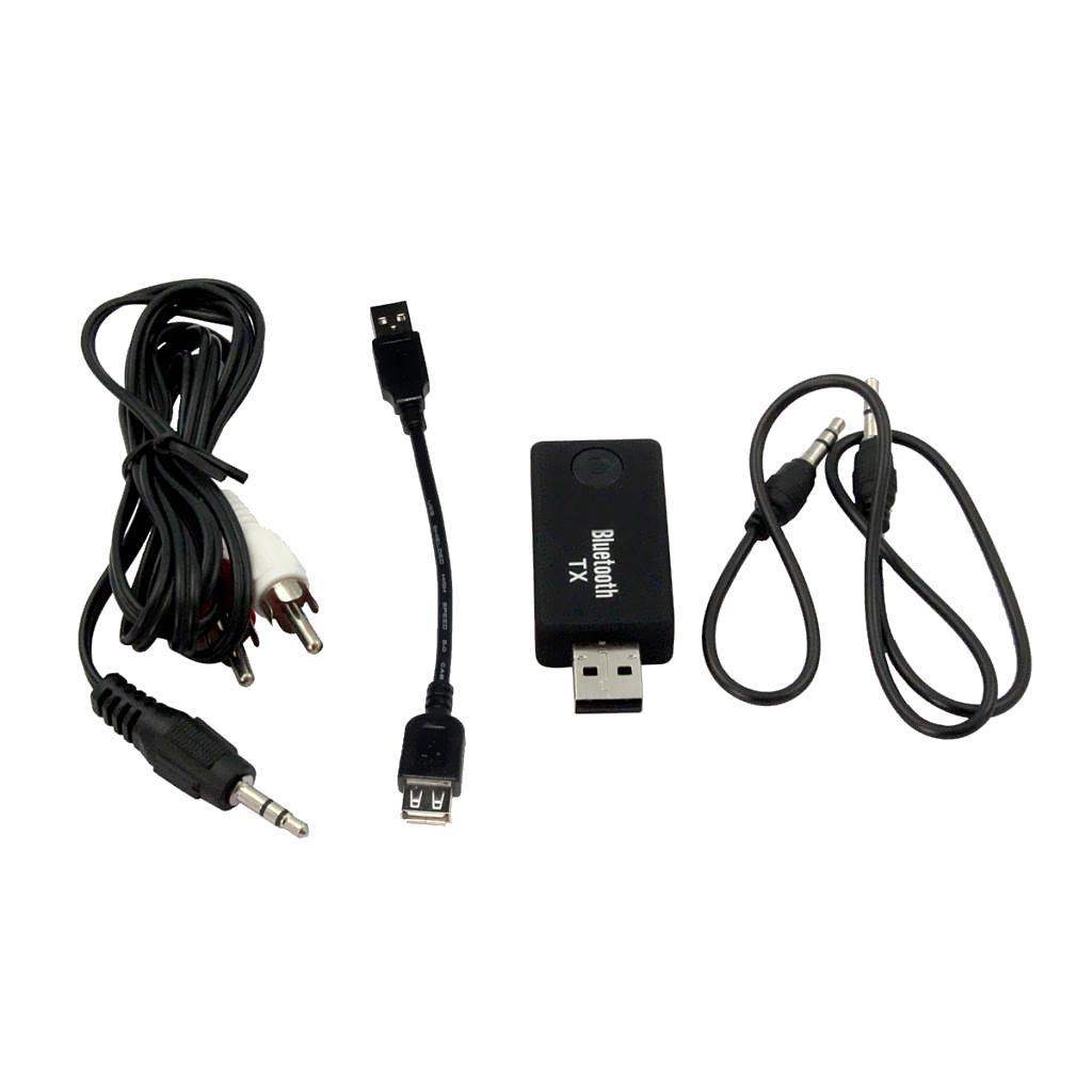 3.5mm Audio Adapter USB Transmitter for Headphones & Speaker
