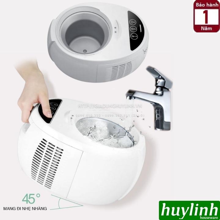 Máy làm kem gia đình trực tiếp Tiross TS9091 - Dung tích 1 lít - Hàng chính hãng