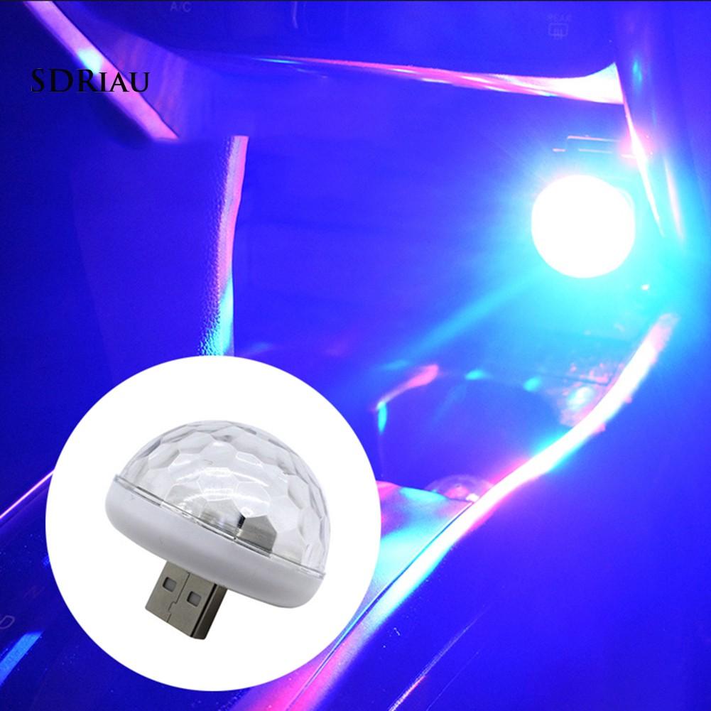 Đèn LED sân khấu mini kết nối cổng USB chuyên dụng cho trang trí nội thất ô tô