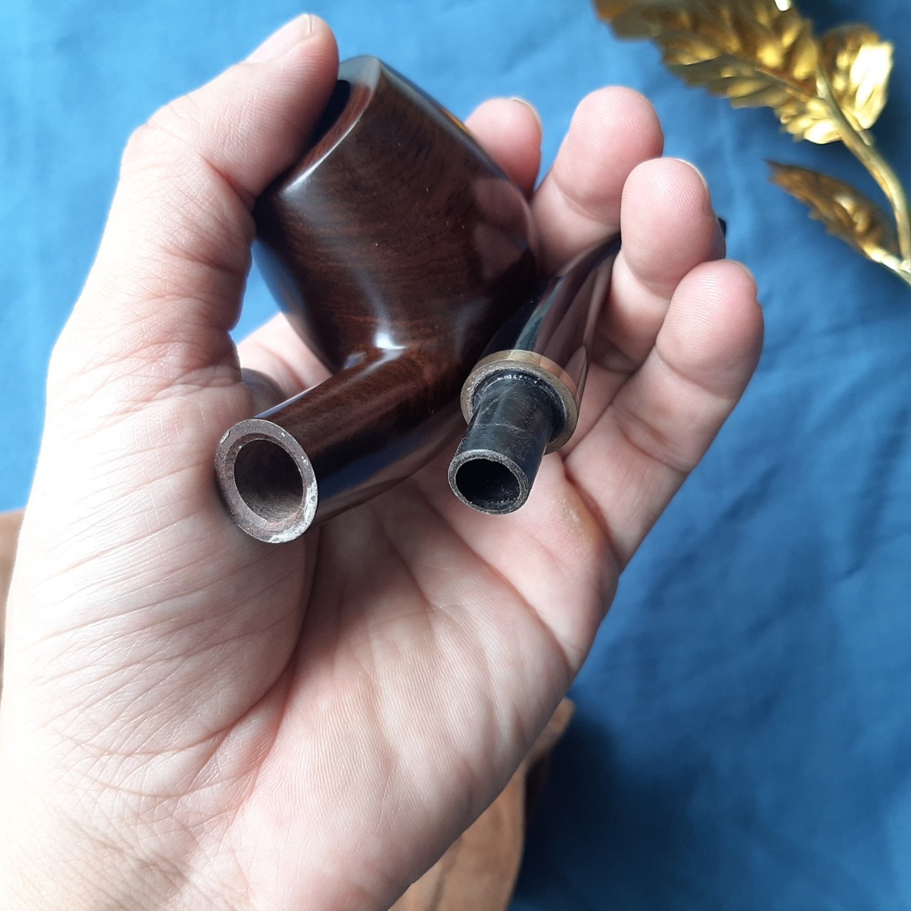 Tẩu thuốc gỗ mun cao cấp sang trọng