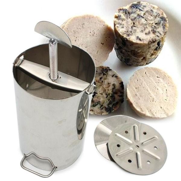 Combo 2 khuôn giò 2kg loại tròn và hoa