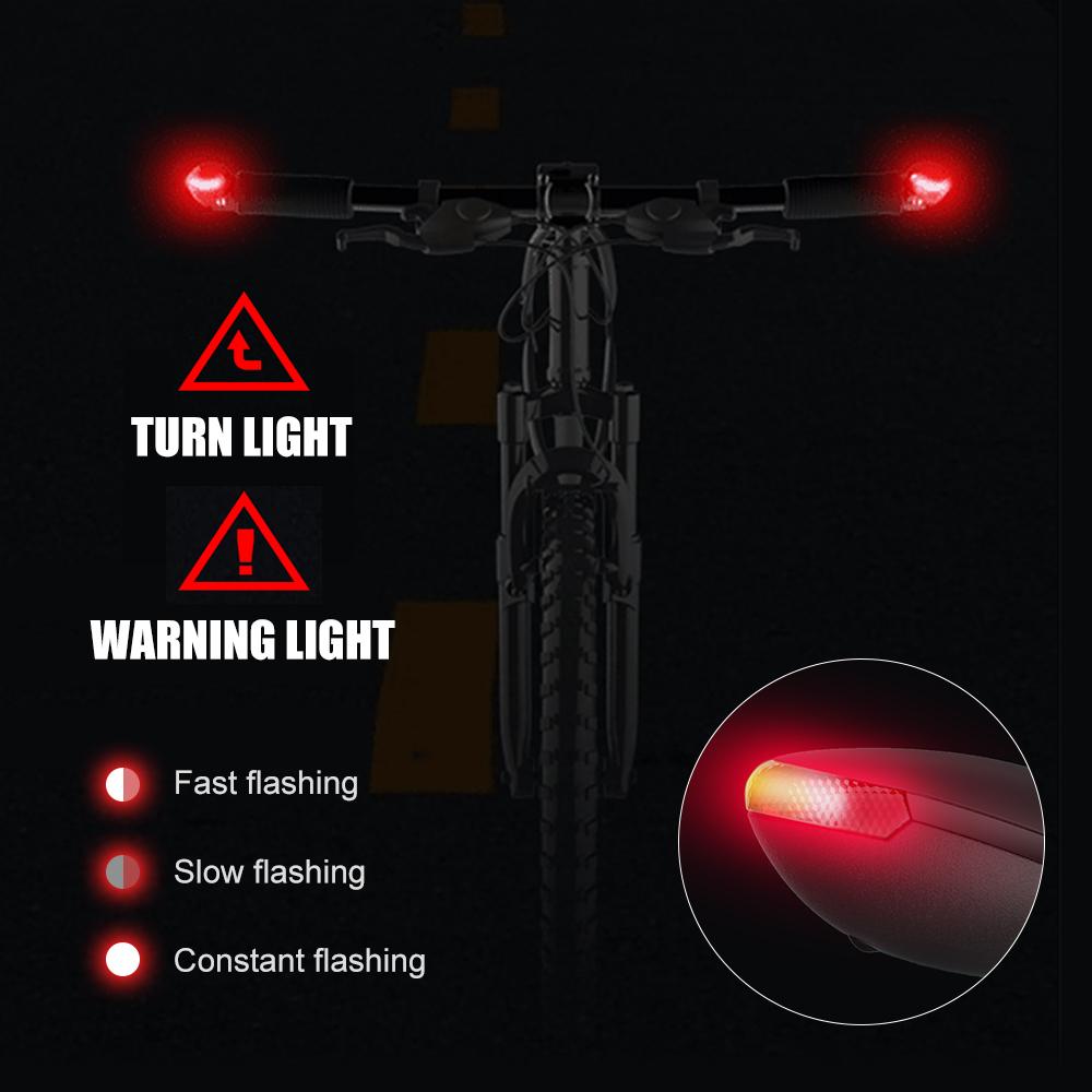 Bộ tay nắm xe đạp có đèn báo rẽ cho xe đạp leo núi