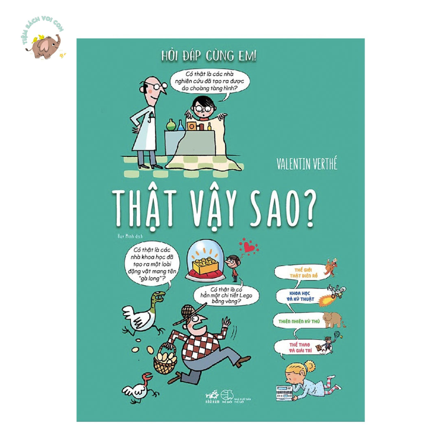 Sách - Hỏi đáp cùng em - Thật vậy sao?