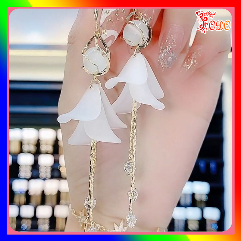 Bông tai kiểu Hàn Quốc trang nhã CF483 sang chảnh xuân hè thu đông sang trọng trẻ trung đi đám cưới - [Thời Trang ToDo]