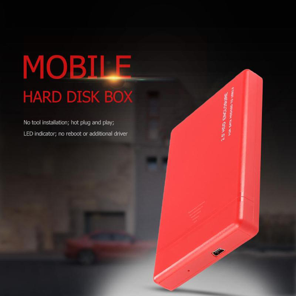 Vỏ Ổ Cứng 2,5 Inch Truyền Dữ Liệu 480MbPS Cho SATA HDD / SSD Sang USB2.0