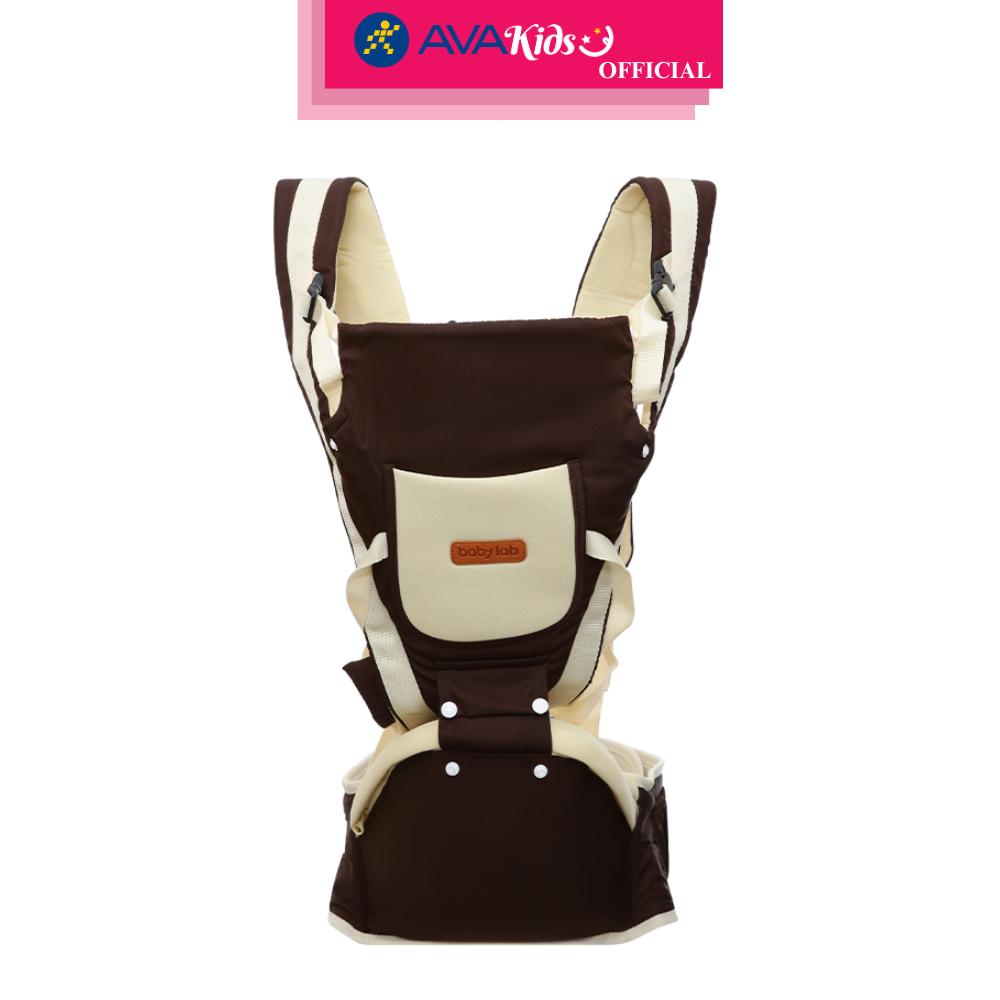 Địu em bé 4 tư thế Baby Lab AC - Màu ngẫu nhiên (3 - 36 tháng) - Hàng Chính Hãng