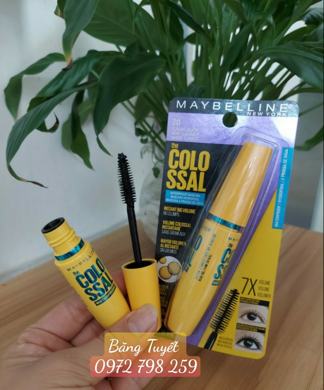 Mascara Maybelli ne The Colossal 241 Chuẩn Hàng MỸ