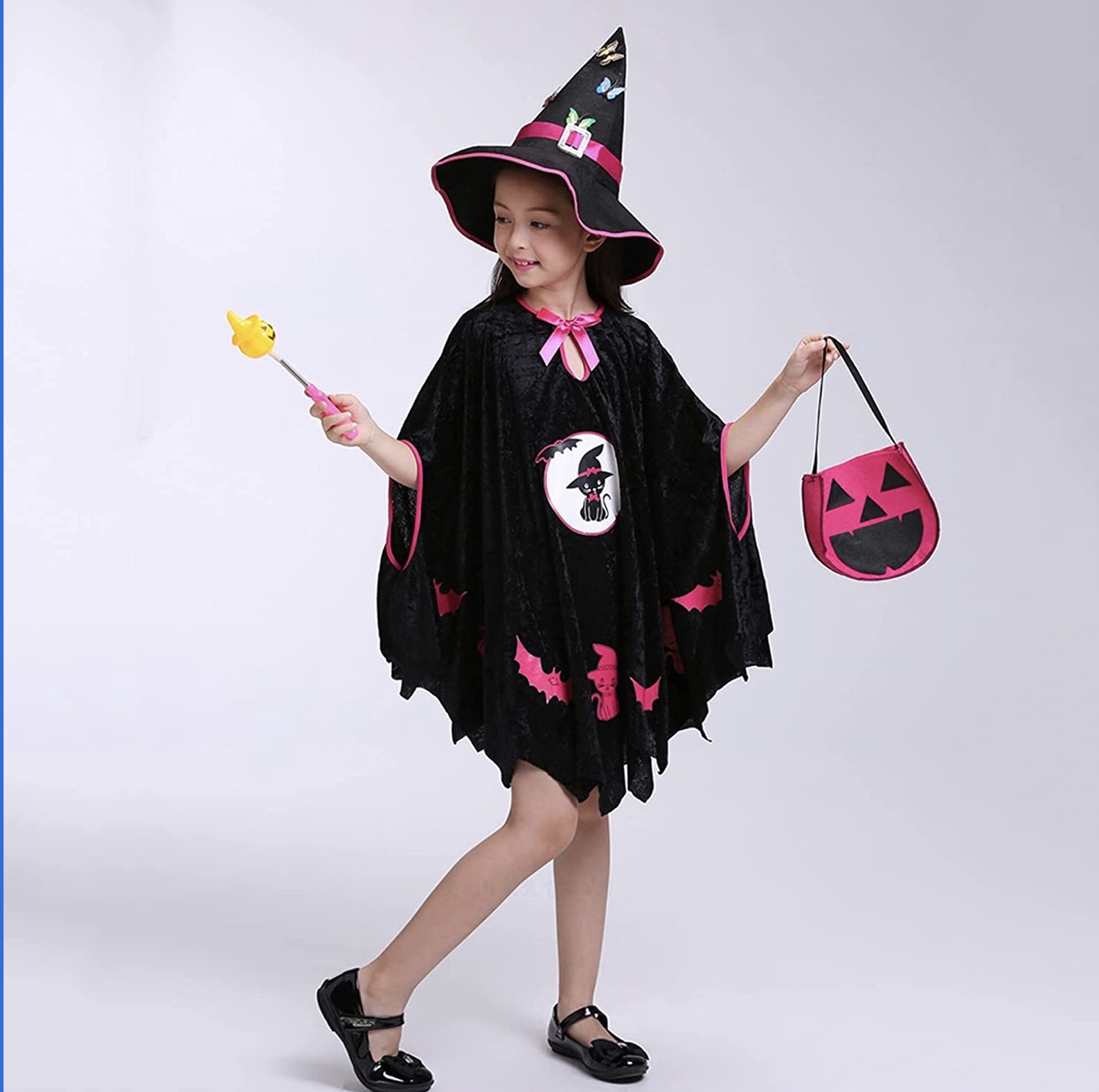 Trang Phục Áo Choàng Hóa Trang Phù Thủy Cosplay Halloween