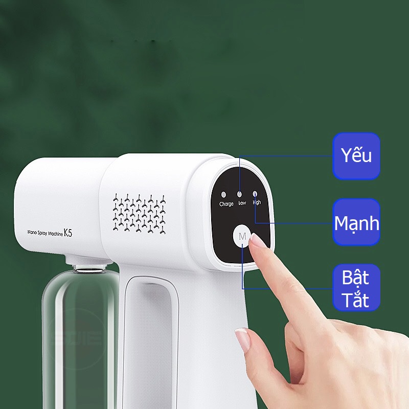 Máy khử khuẩn uv kết hợp dugn dịch sát trùng nano