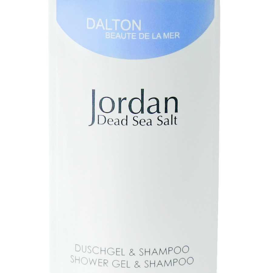 Sữa tắm toàn thân &amp; tóc, 250ml  Dalton Jordan Dead Sea Salt Neurodermatitis &amp; Psoriasis Shower Gel &amp; Shamp L63805