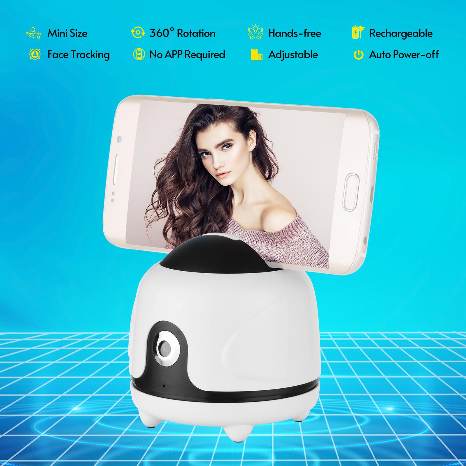 Giá đỡ theo dõi thông minh 360 ° với ống kính hồng ngoại tích hợp