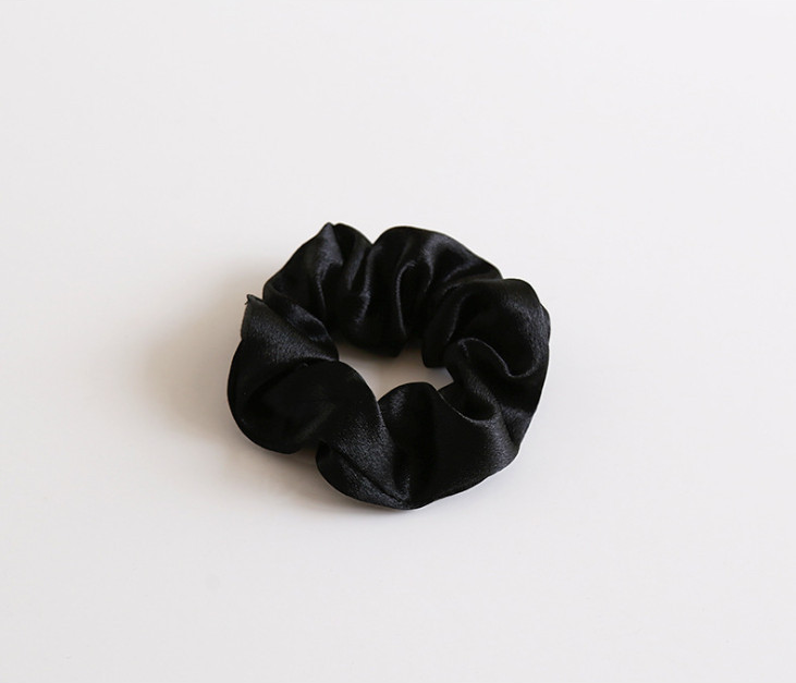 Scrunchies dây cột tóc lụa đơn sắc