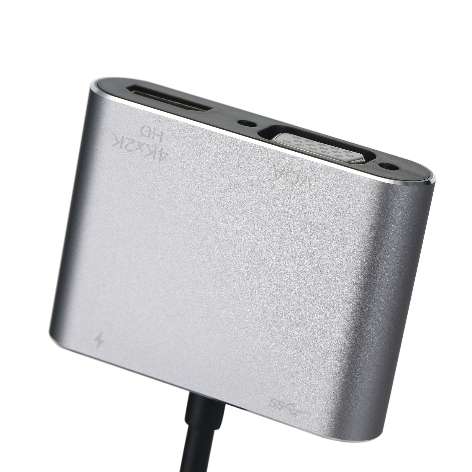 Bộ Chuyển Đổi 4 Trong 1 Hub Loại C Sang HD VGA USB Loại C Với Đầu Ra HD 4K Cổng Sạc USB 3.0 Pd