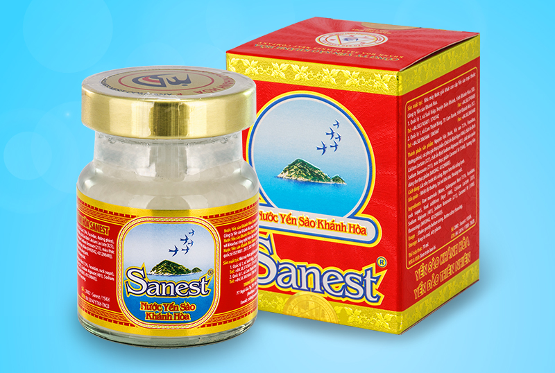 [Combo 10 lọ] NƯỚC YẾN SÀO KHÁNH HÒA SANEST LỌ 70ML