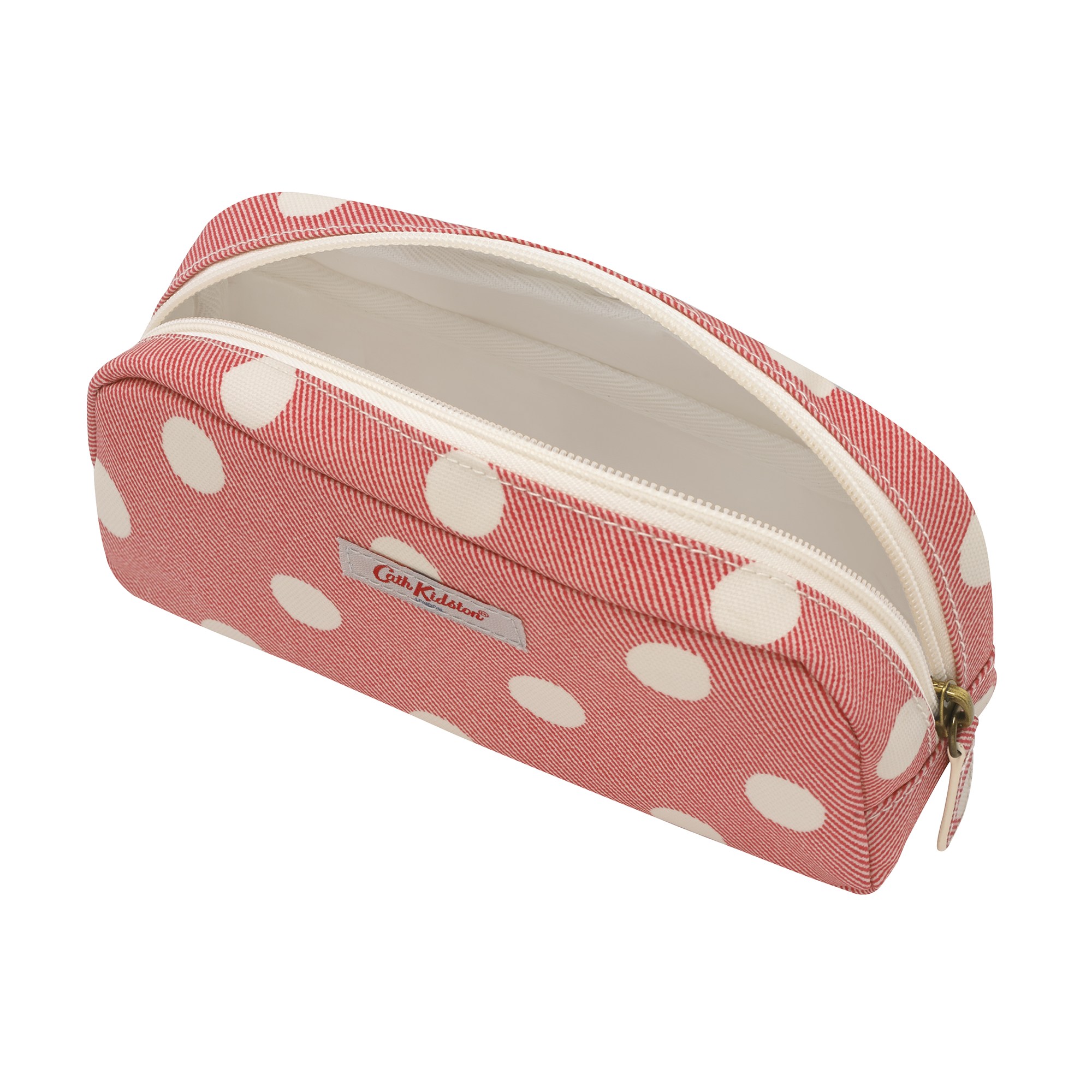 Hộp bút Cath Kidston họa tiết Button Spot Twill (Pencil Case with Pocket Button Spot Twill)