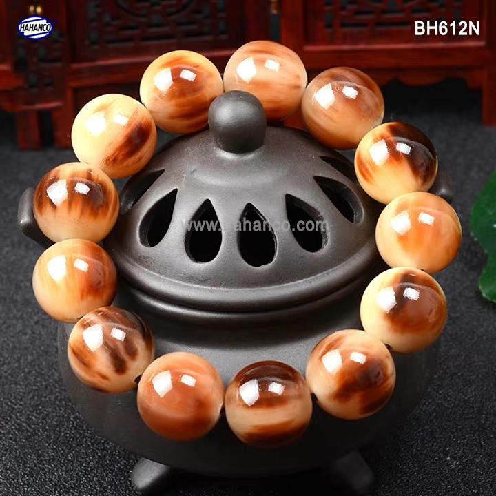 Vòng Tay sừng giúp tĩnh tâm BH612 - Sức Khỏe Bình An - may mắn - Tài Lộc - độc lạ