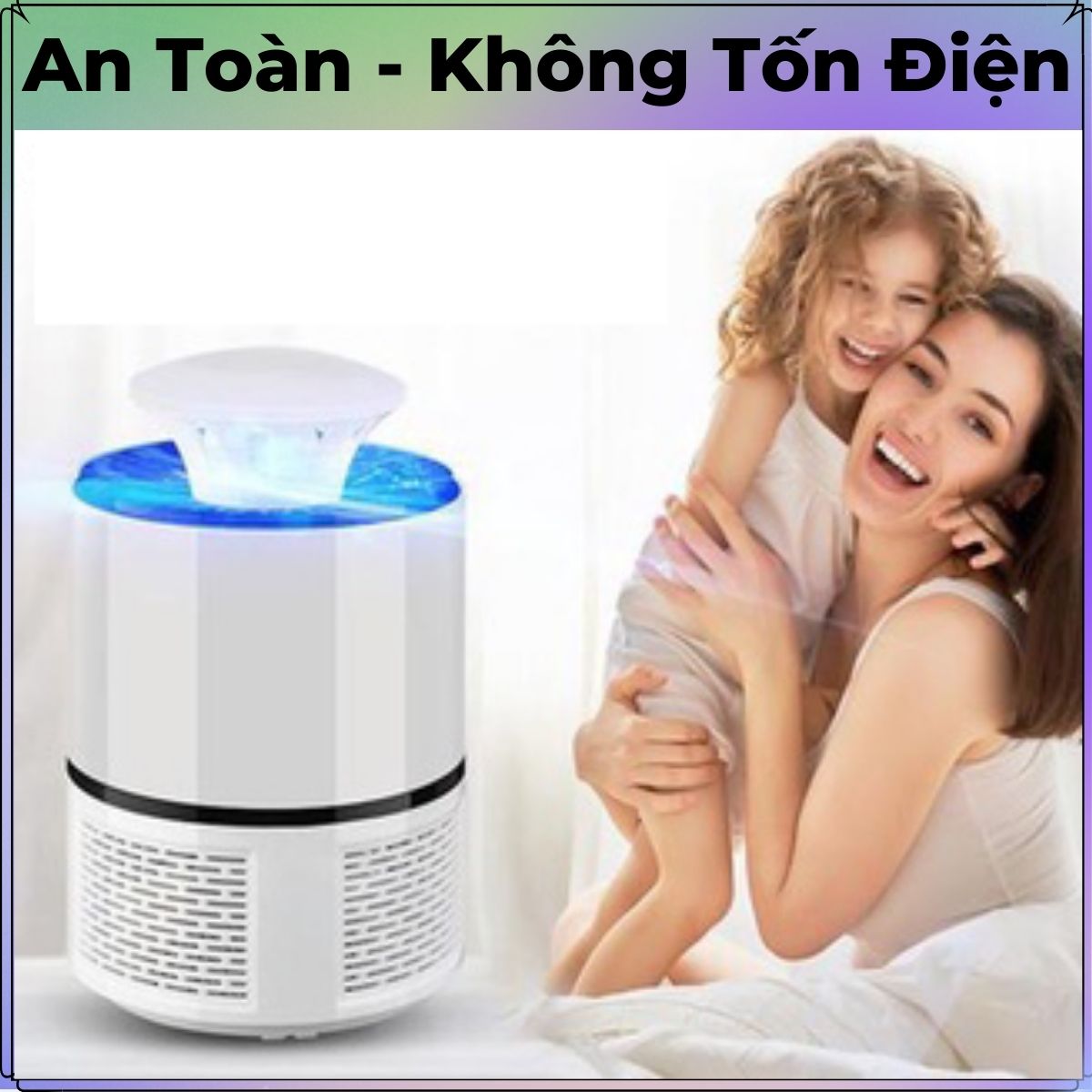 Máy Bắt Muỗi Thông Minh, Thu Hút Côn Trùng Hiệu Quả Bằng Đèn Led NANO Kèm Dây Cắm USB Không Tốn Điện, Dễ Dùng, An Toàn