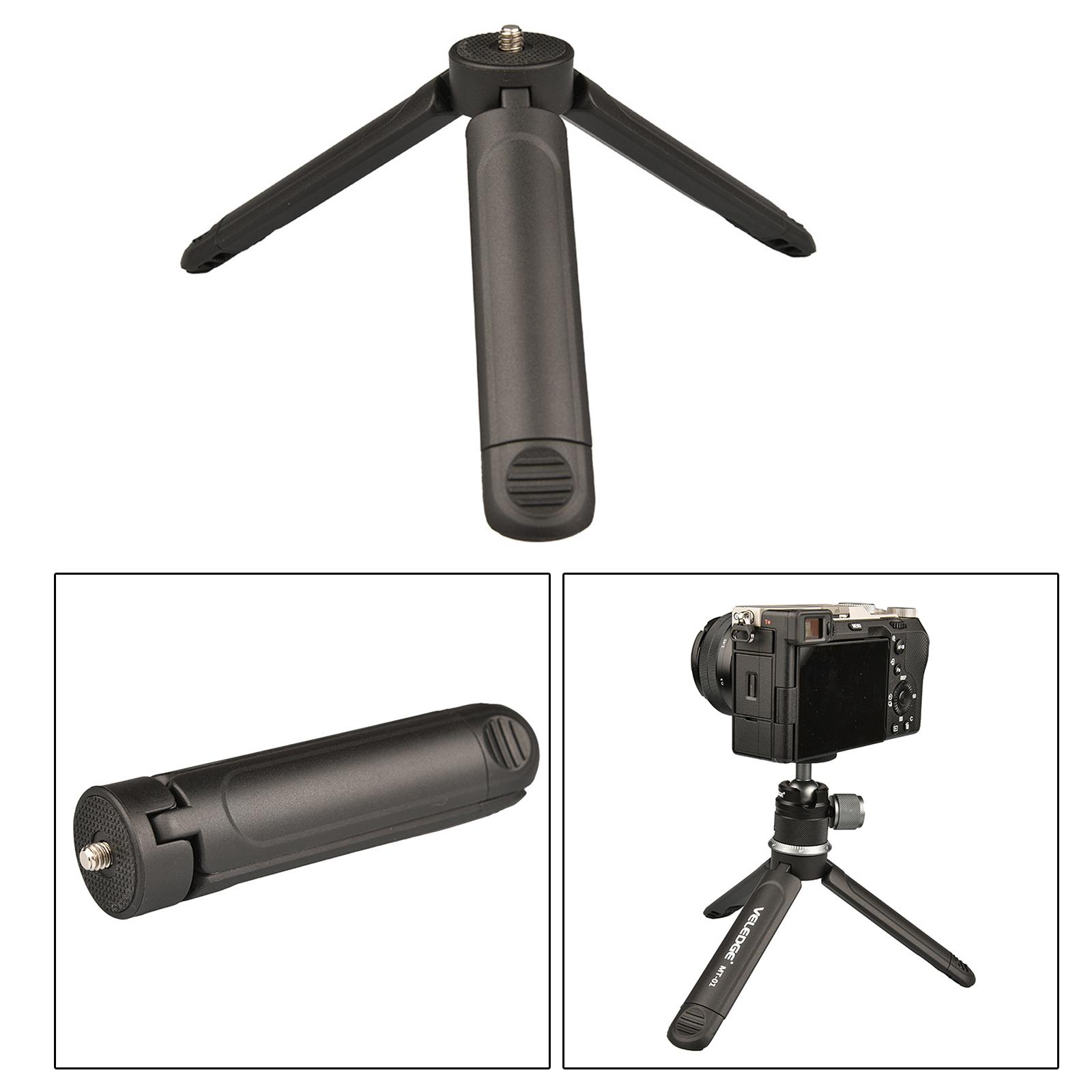 Mini Two-Stage Tabletop Tripod Grip Tripod With 1/4 Screw Mobile Tripod