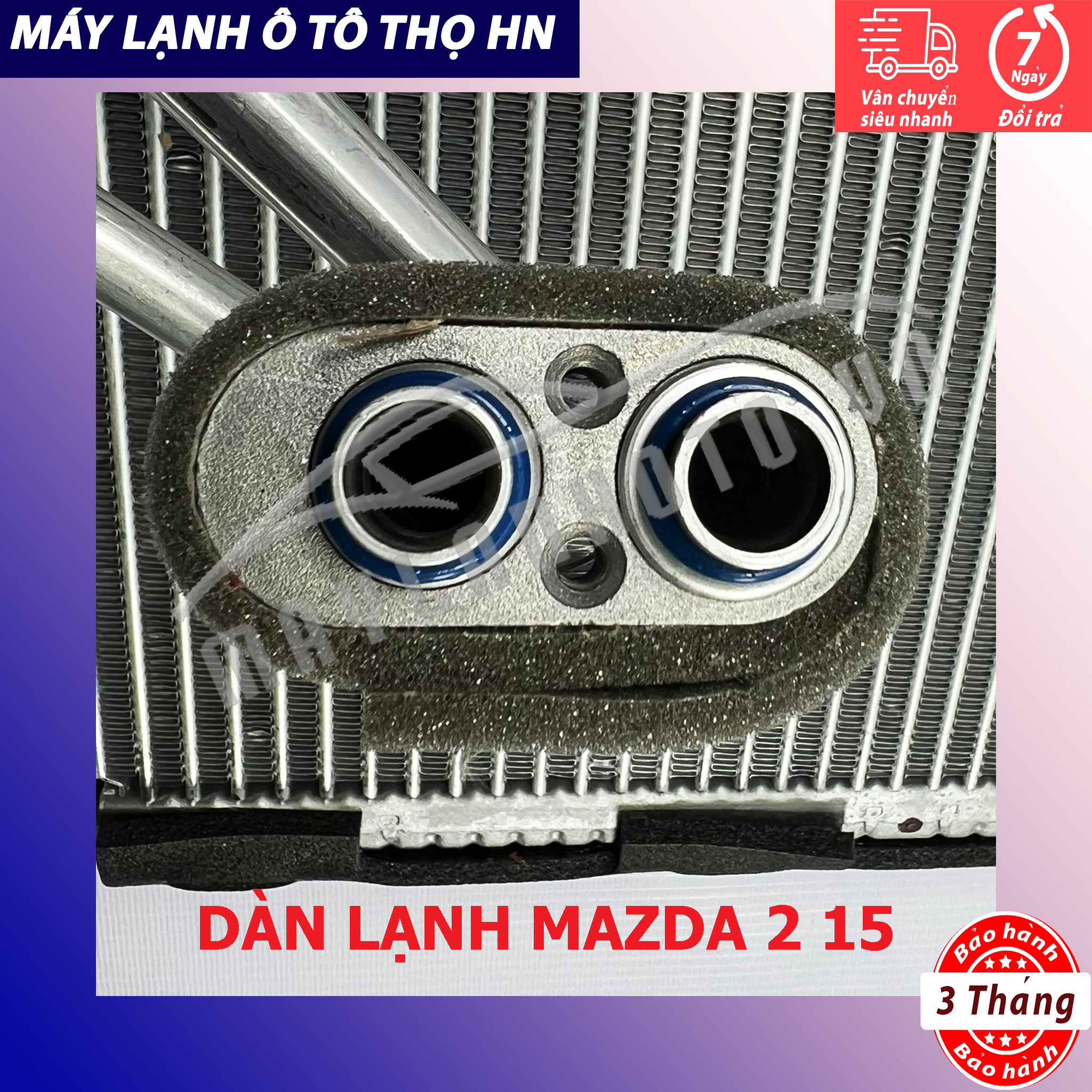 Dàn lạnh Mazda 2 2015 2016 2017 2018 hàng xịn Hàn Quốc 15 16 17 18