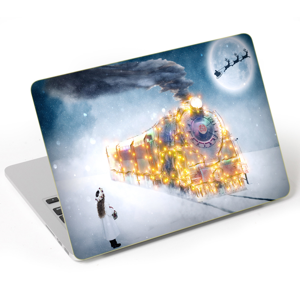 Mẫu Dán Trang Trí Mặt Ngoài + Lót Tay Laptop Holidays LTHLD - 161