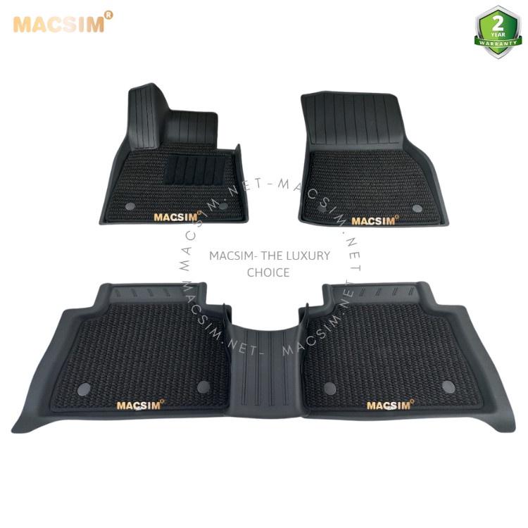 Thảm lót sàn ô tô 2 lớp cao cấp dành cho xe BMW X6 2019+ nhãn hiệu Macsim 3w chất liệu TPE