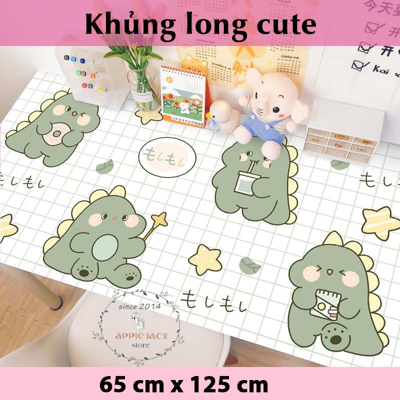 Miếng dán bàn học tiện ích chống thấm nước 65 x 125 cm - mẫu cho bé gái và bé trai mới nhất