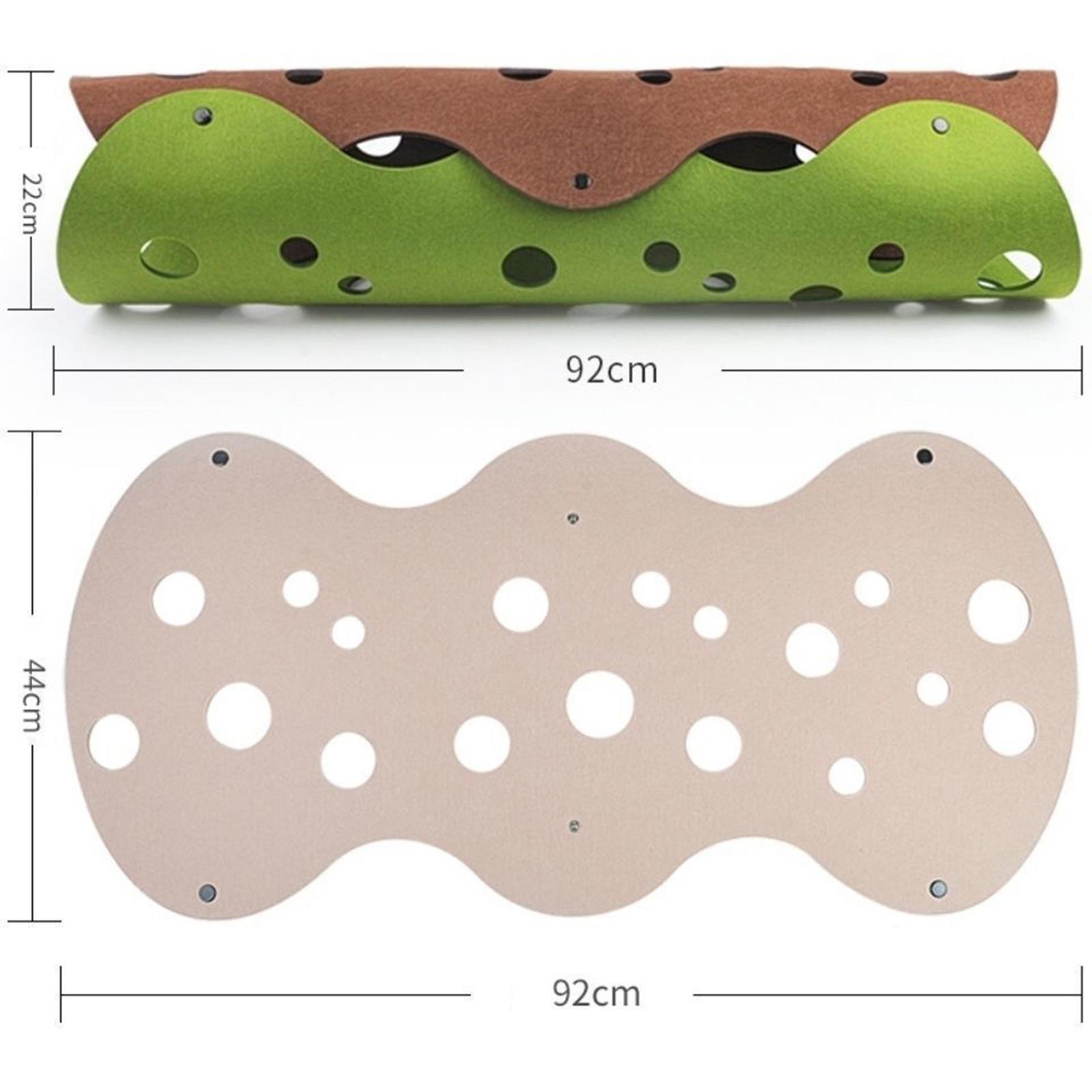 Cat Tunnel, Foldable Tube Interactive Toy Sleeping Pad Deformable Hide Playing Cat Toys Cat Passage Runway Pet Supplies House Tunnel for Kitten Cats
