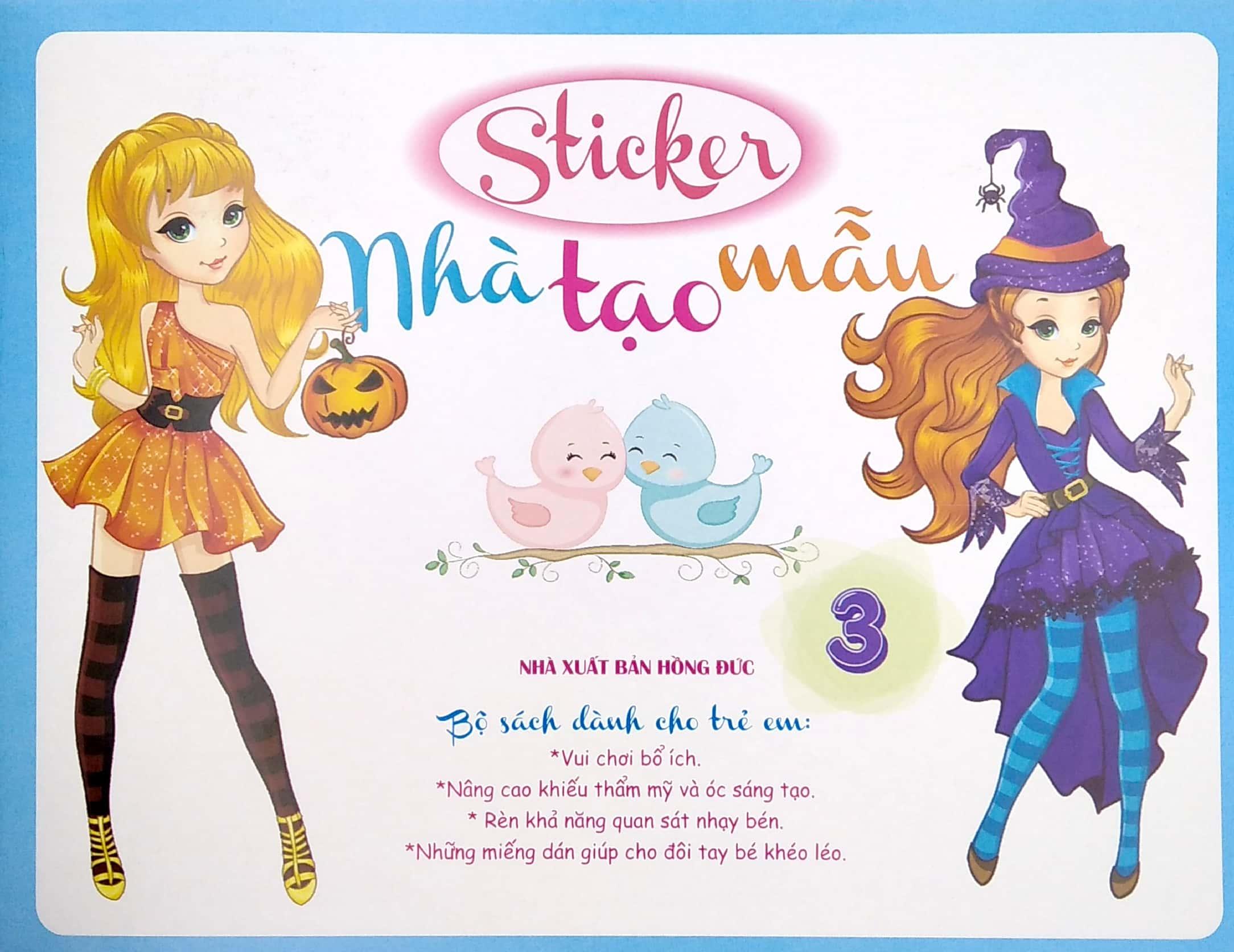 Sticker Nhà Tạo Mẫu - Tập 3