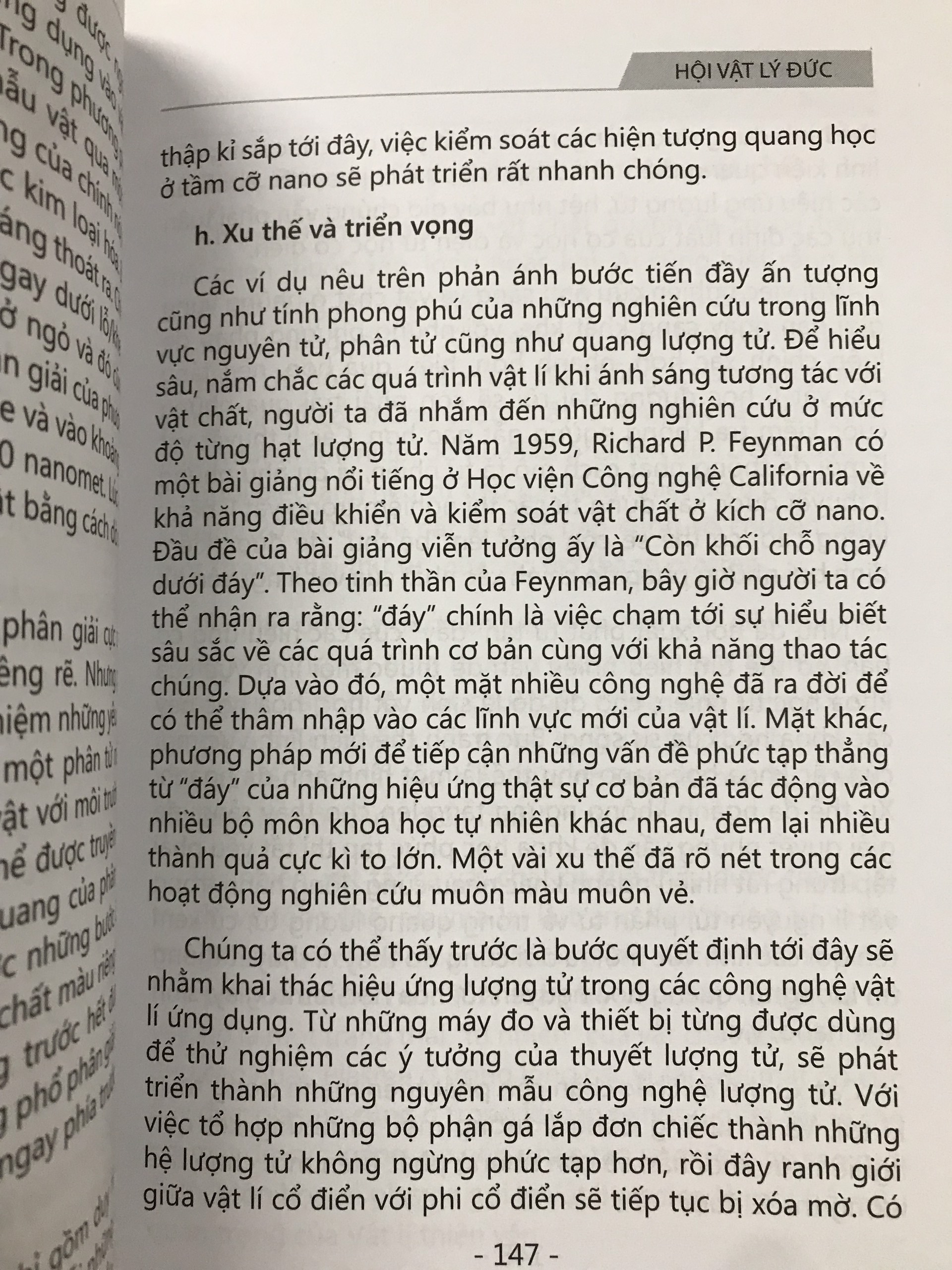 Vật lý thế kỷ 21 - Ý nghĩa và triển vọng của vật lý học (tái bản)