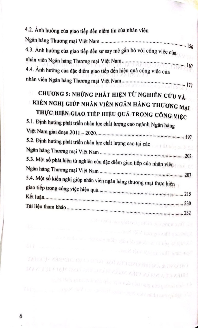 Giao Tiếp Trong Công Việc Của Nhân Viên Ngân Hàng Thương Mại Việt Nam ( Sách Chuyên Khảo)