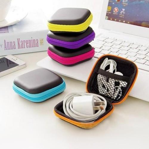 Bao Đựng Tai Nghe Hình Vuông (Giao Màu Ngẫu Nhiên) - GX247
