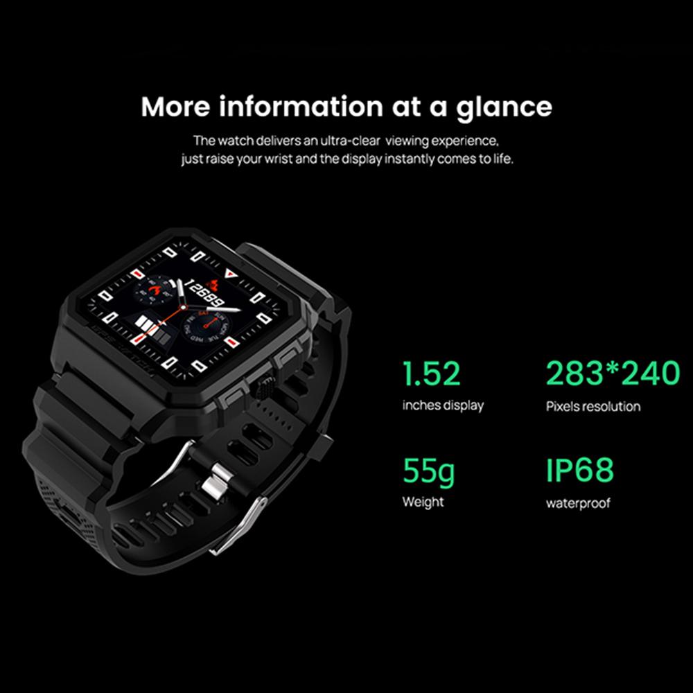 NORTH EDGE Smart Sport Watch GPS Health Fitness Tracker Blood Oxygen Heart Rate Sleep Stress Monitor