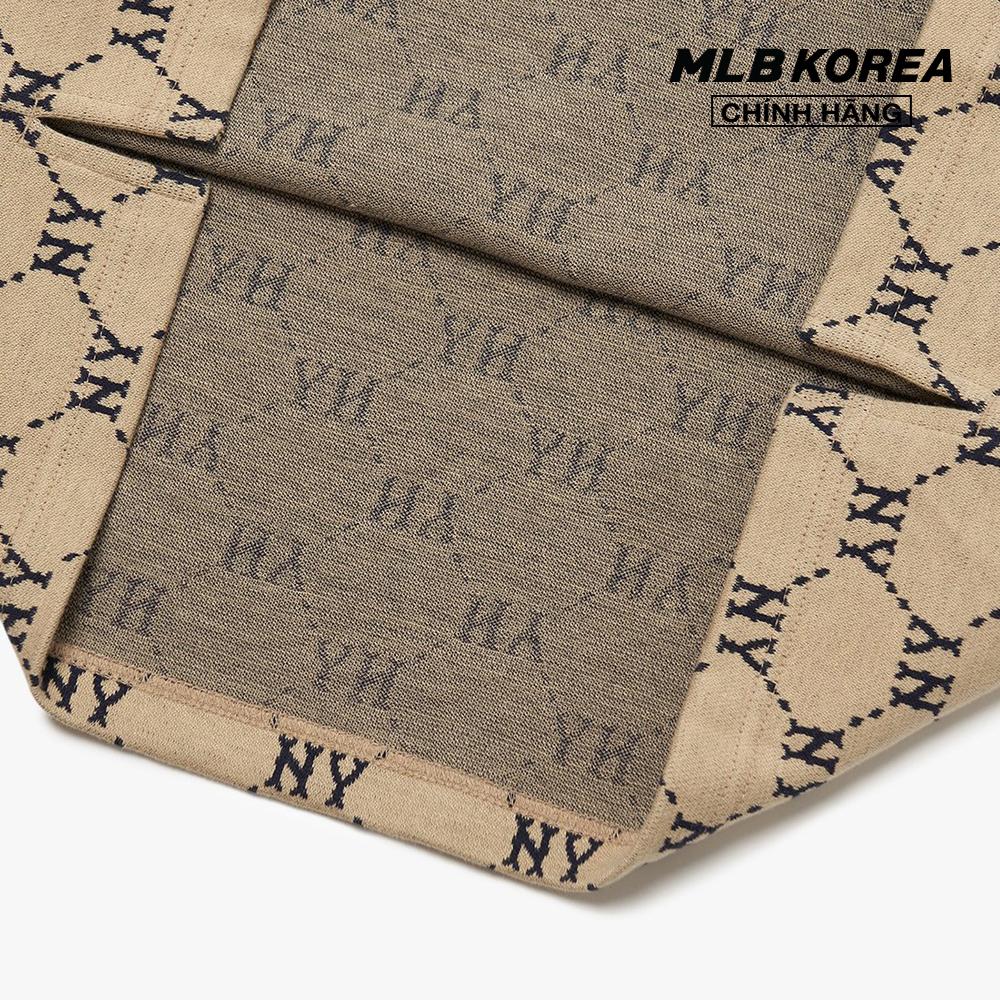 MLB - Áo thun phom suông ngắn tay Diamond Monogram 3ATSM3023