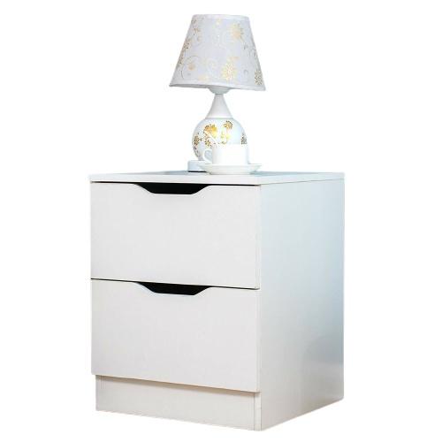 Tủ Đầu Giường SOHO-TADA 2 Ngăn Kéo / R40cm x D40cm x C50cm / Kệ Đầu Giường / Có Kèm Giấy Hướng Dẫn Lắp Ráp