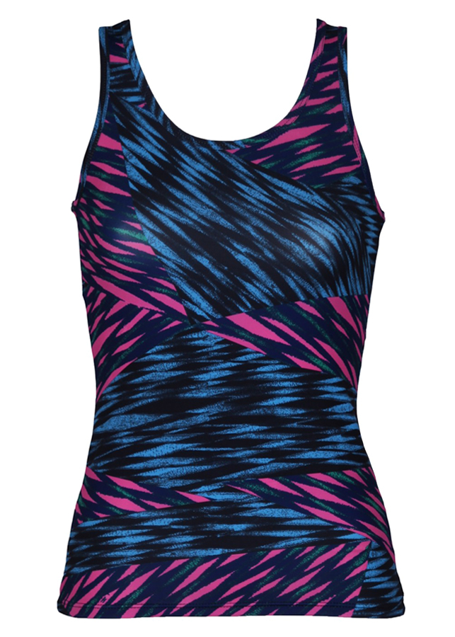 Áo Tank Top Débardeur Body Perfection Slimtess - Pink Tiger