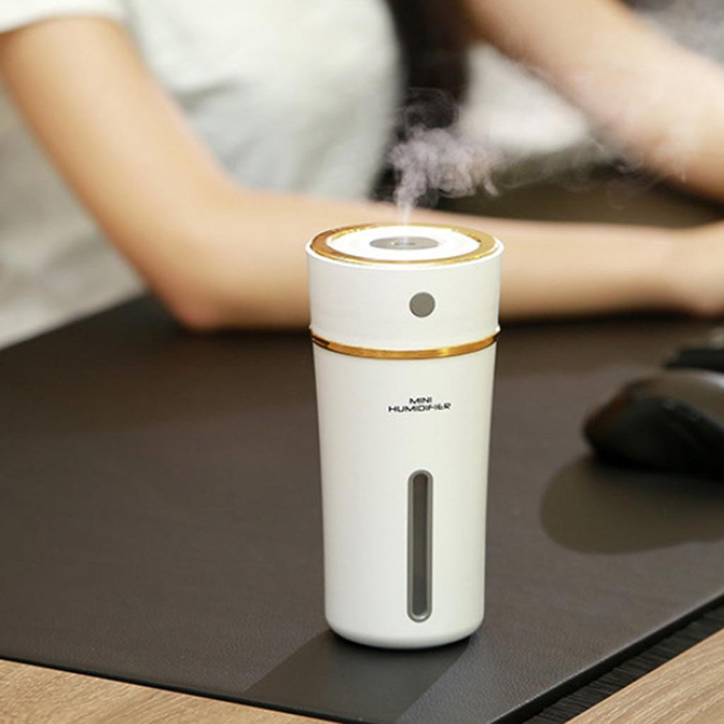 300ml Portable USB Air Humidifier with Waterless Auto Shut Off
