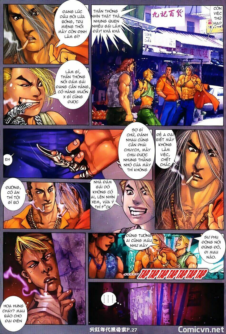 hỏa hồng niên đại hắc cốt đường chapter 8 11