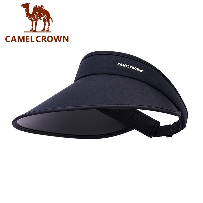 CAMEL CROWN Mũ Lưỡi Trai Hở Chóp Che Nắng Chống Tia Uv Tiện Dụng Cho Nữ