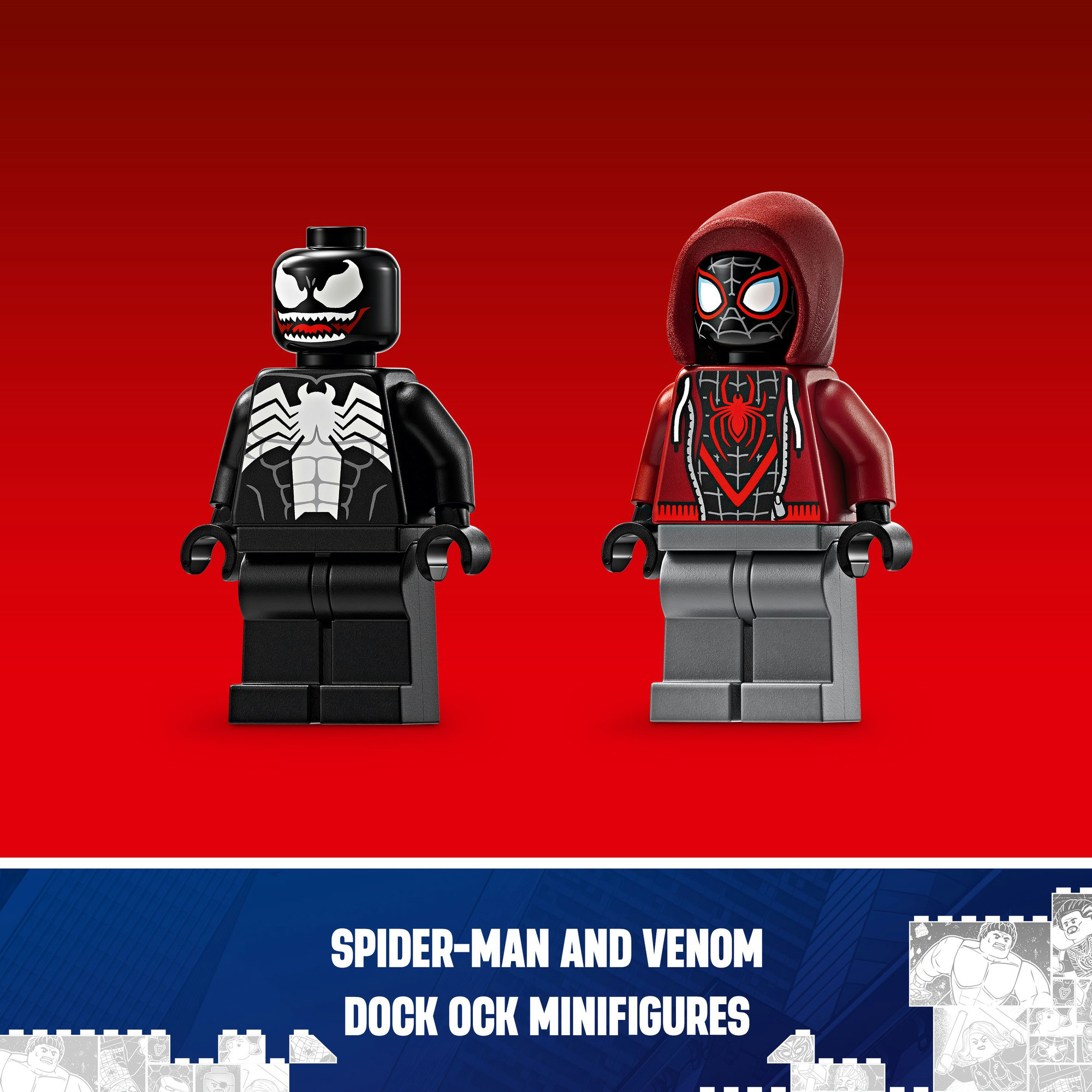 LEGO SUPERHEROES 76276 Đồ chơi lắp ráp Chiến giáp Venom (134 chi tiết)