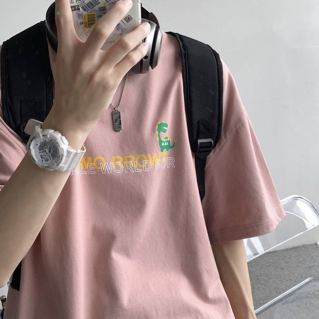 Áo Thun Nữ Tay Lỡ - Áo Phông Nam Nữ Form Rộng Freesize Vải Chất Cotton Mịn Mát Kita Unisex - TOMOROW