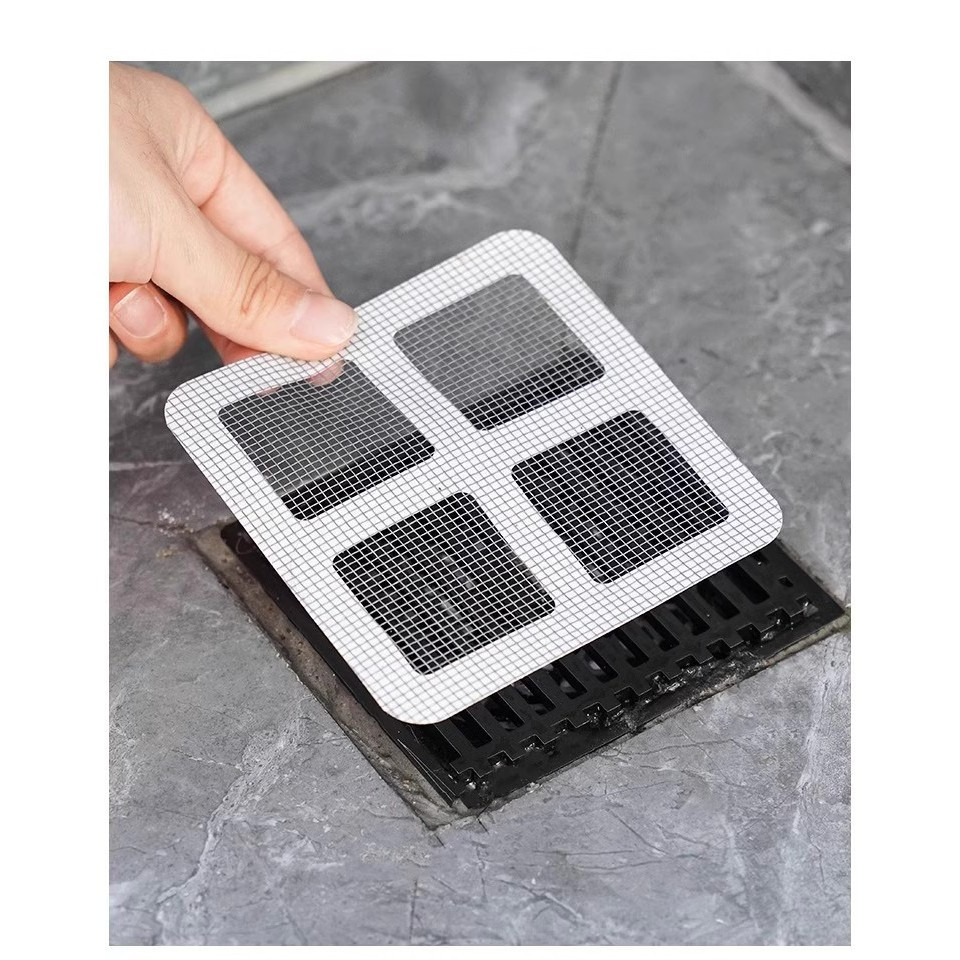Set 50 Lưới Lọc Rác Chống Tắc Nghẽn Ống Cống Cho Nhà Tắm, Bồn Rửa, Cống Thoát Nước