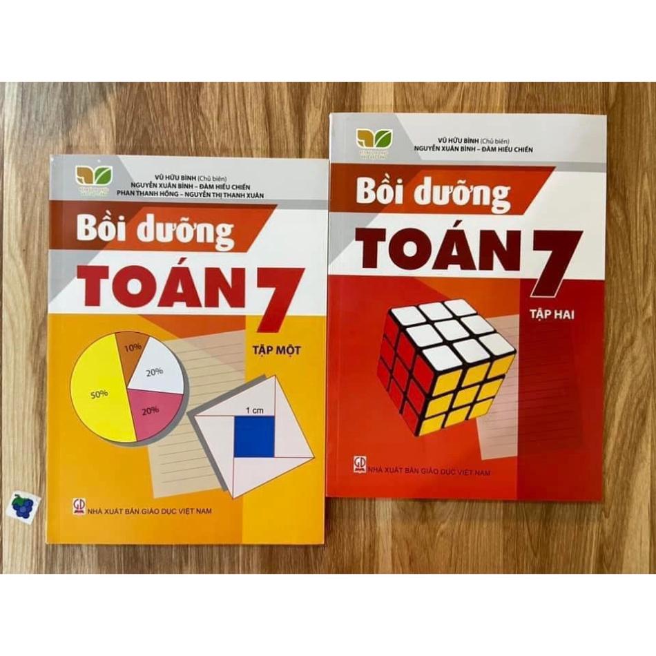 Sách - Combo Bồi dưỡng Toán 7 ( tập 1 + tập 2)