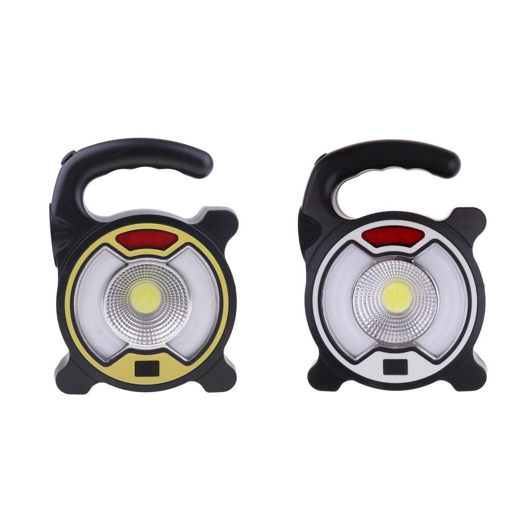 Solar Tent Lantern Portable LED COB Sun Powered Lamp with Hanging Hook Ultralight Plastic Lamp Outdoor Camping Hiking Travel Emergency Light